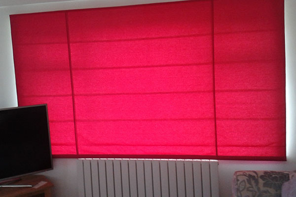 Living room roller blind