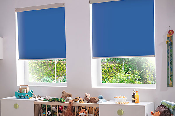 Roller Blinds in baby room
